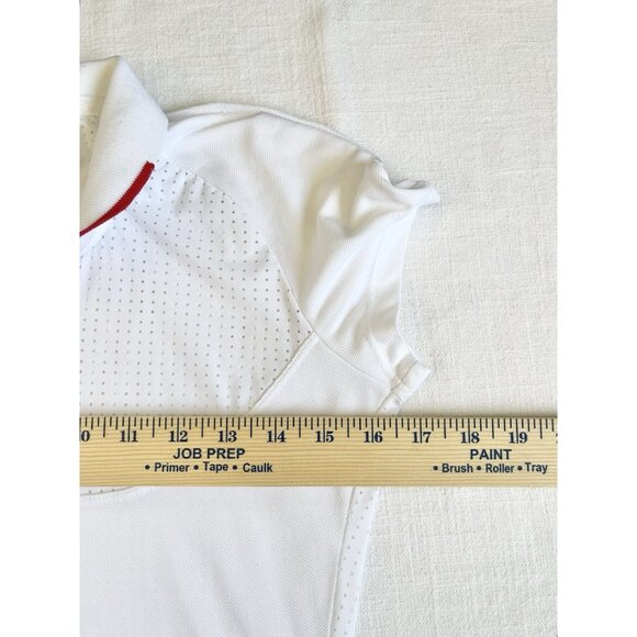 L'Etoile Sport Mesh Zip Performance Mini Dress Women's Small White Preppy Tennis - Picture 7 of 8